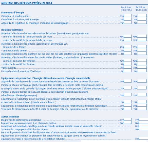 Declaration Impot 2042 Qe 4243 declaration 2042 qe depenses energetiques Declaration Impot 2042 Qe 4243 declaration 2042 qe depenses energetiques